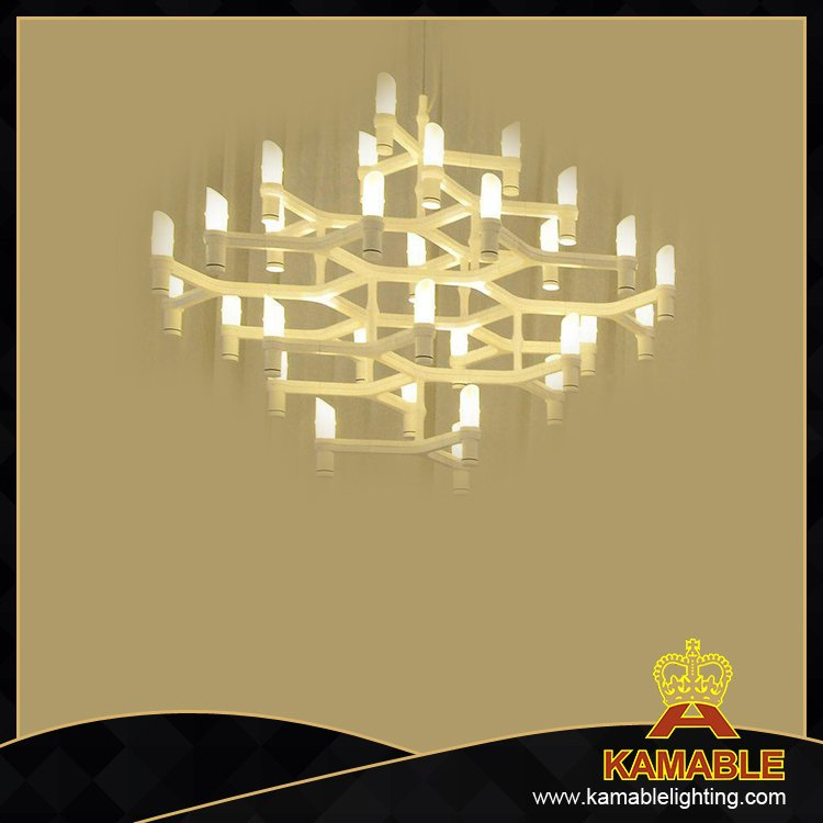 White glass decorative modern indoor pendant lighting (2209S2 ) 