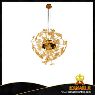 Living room Fancy luxury copper chandelier (MD21491-10-760T)