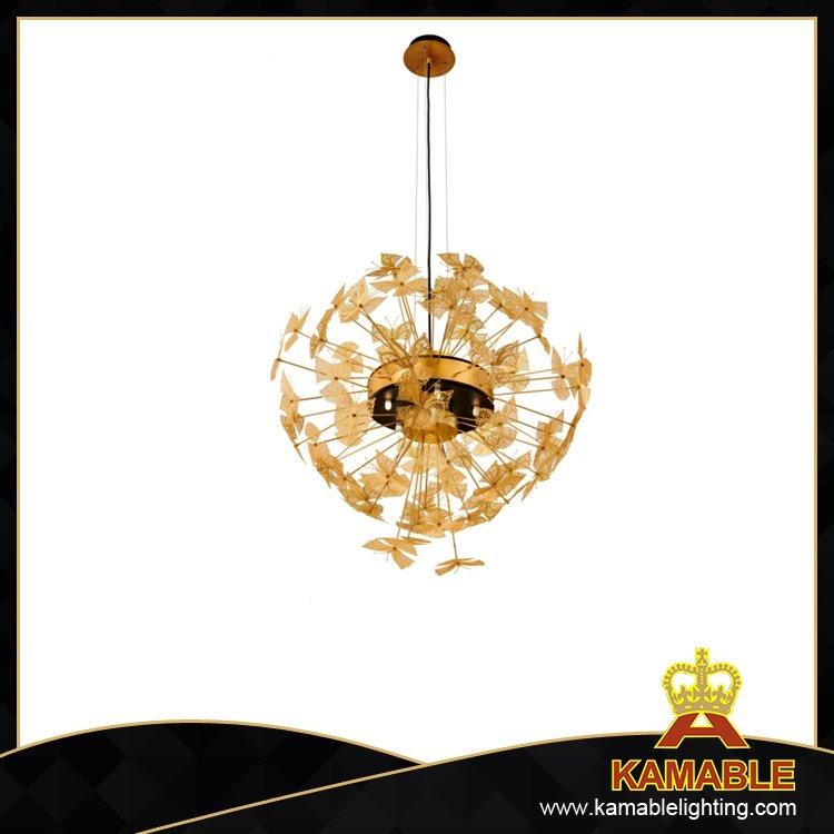 Living room Fancy luxury copper chandelier (MD21491-10-760T)