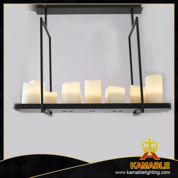 Modern black metal decorative interior pendant lamps (MD30206-15+2) 