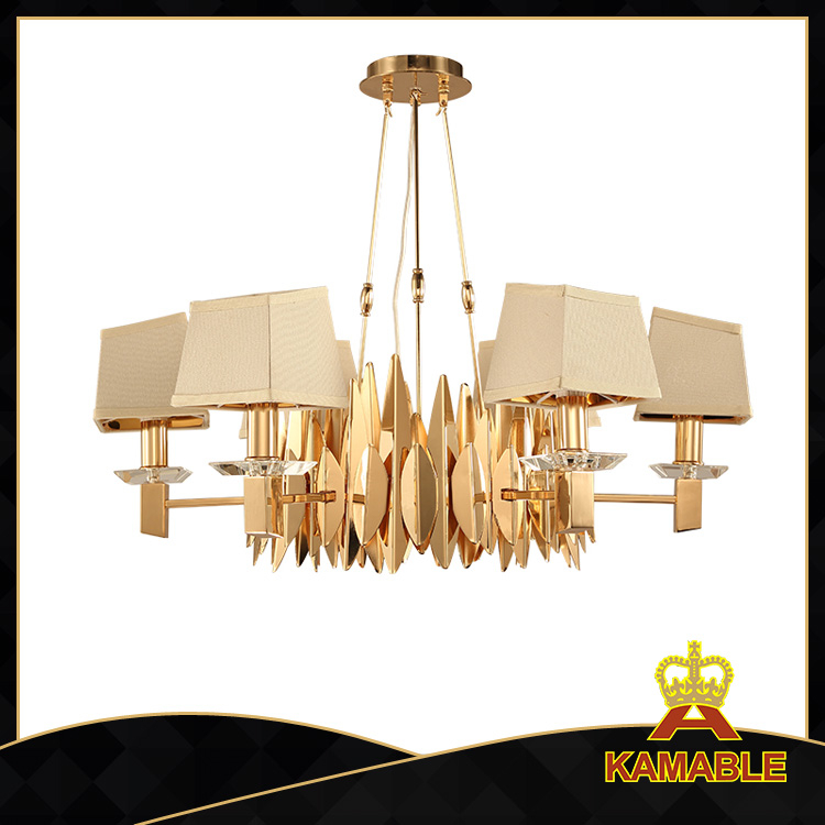 Luxury art light Atmosphere project pendant light(GD18127P-6)