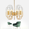 Modern dining room golden decoration pendant light (GD18162P-D600)
