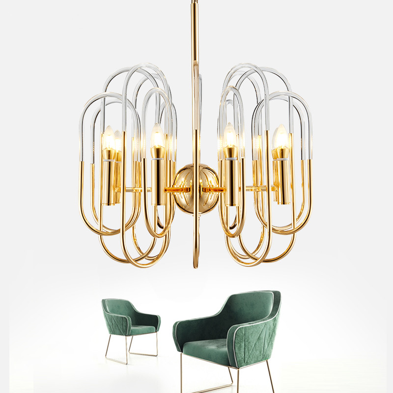 Modern dining room golden decoration pendant light (GD18162P-D600)