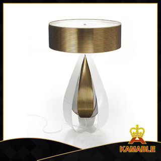 Wholesale modern golden table lamp luxury metal table lamp (KT061112)