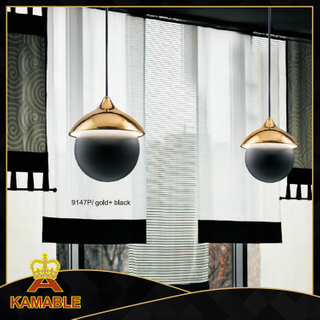 Modern Dinner Room Iron Gold Black Hanging Light (KA9147P/G+B)