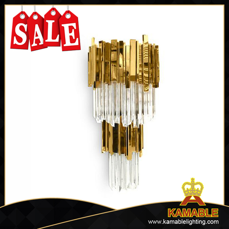 Simple Design Customized Room Crystal Wall Lamp (KAW1623)