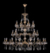 Lobby luxury crystal Ceiling lamp (1702-16+8+8+8-335+265 CGW)
