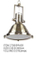Nickle interior decorative industrial pendant lamp (C708 NICKLE)