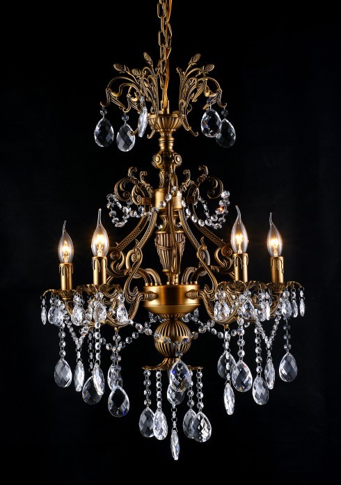 Splendid indoor decorative cast aluminum chandelier(9123-5L )