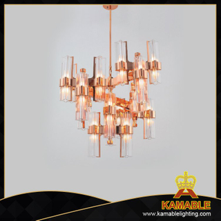 Modern elegant decoration glass chandelier (MD8159-40A)