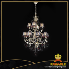 Decorative Brass crystal chandelier (MD0925-8+4A)