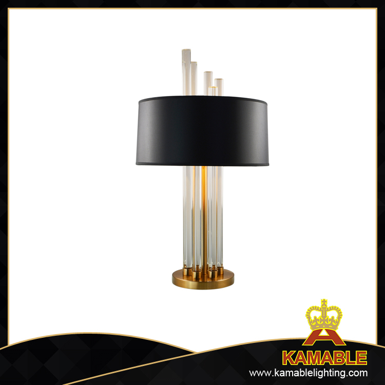 Modern dercorative gold glass art Brass table lamp (TL3070)