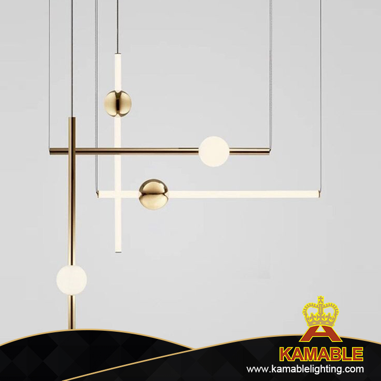 Modern Decorative LED Aluminium Pendant Hanging Lighting (KAP8232)