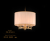 Classical Brass Fabric Shade Home Decoration Pendant Light(FD-0710-8)