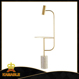 New style stainless steel golden floor lamp (KA-F17-099)