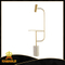 New style stainless steel golden floor lamp (KA-F17-099)