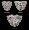Home Goods Decoration Crystal Wall Light (1925/3W G)
