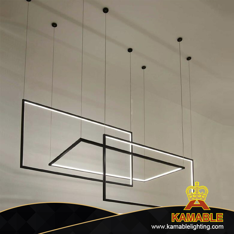 Simple Nordic Style Hanging Chandelier LED Pendant Light (KAMD1337B-3A)