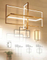 Simple Nordic Style Hanging Chandelier LED Pendant Light (KAMD1337B-3A)