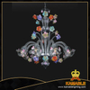 Colorful Flowers Glass Chandelier Living Room Decorative Murano Chandelier (81123-8)