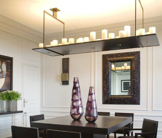 Modern black metal decorative interior pendant lamps (MD30206-15+2) 