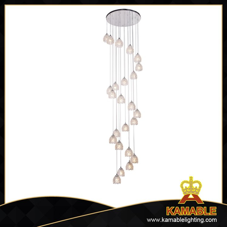 Home decorative stair glass chandelier (AP9004-24)