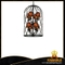 Restaurant steel fabric shade decorative pendant light (UR2047-8)