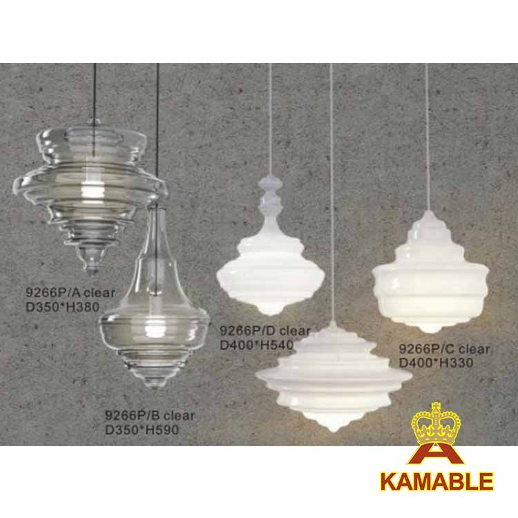Modern Glass Pendant Lamp For Home Decorative (KA9266P) 