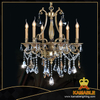 Hotel Project Brass with Crystal Classical Pendant Chandelier(WD1101-6)