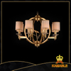 Classical Brass Fabric Shade Home Decoration Pendant Light(FD-0710-8)