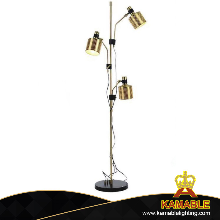 Exquisite design indoor decorative aluminum floor lamps(KA9319F/white )