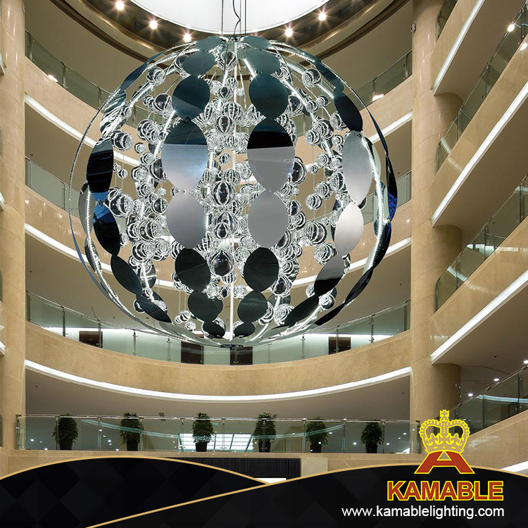 Simple Design Hotel Project Ball LED Decor Pendant Lighting (KAMD1300A-6)