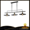 Black steel interior decorative industrial pendant lights (C2013L-3)
