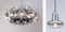 Unique style decorative modern indoor pendant light (MD10530-21-220 ) 