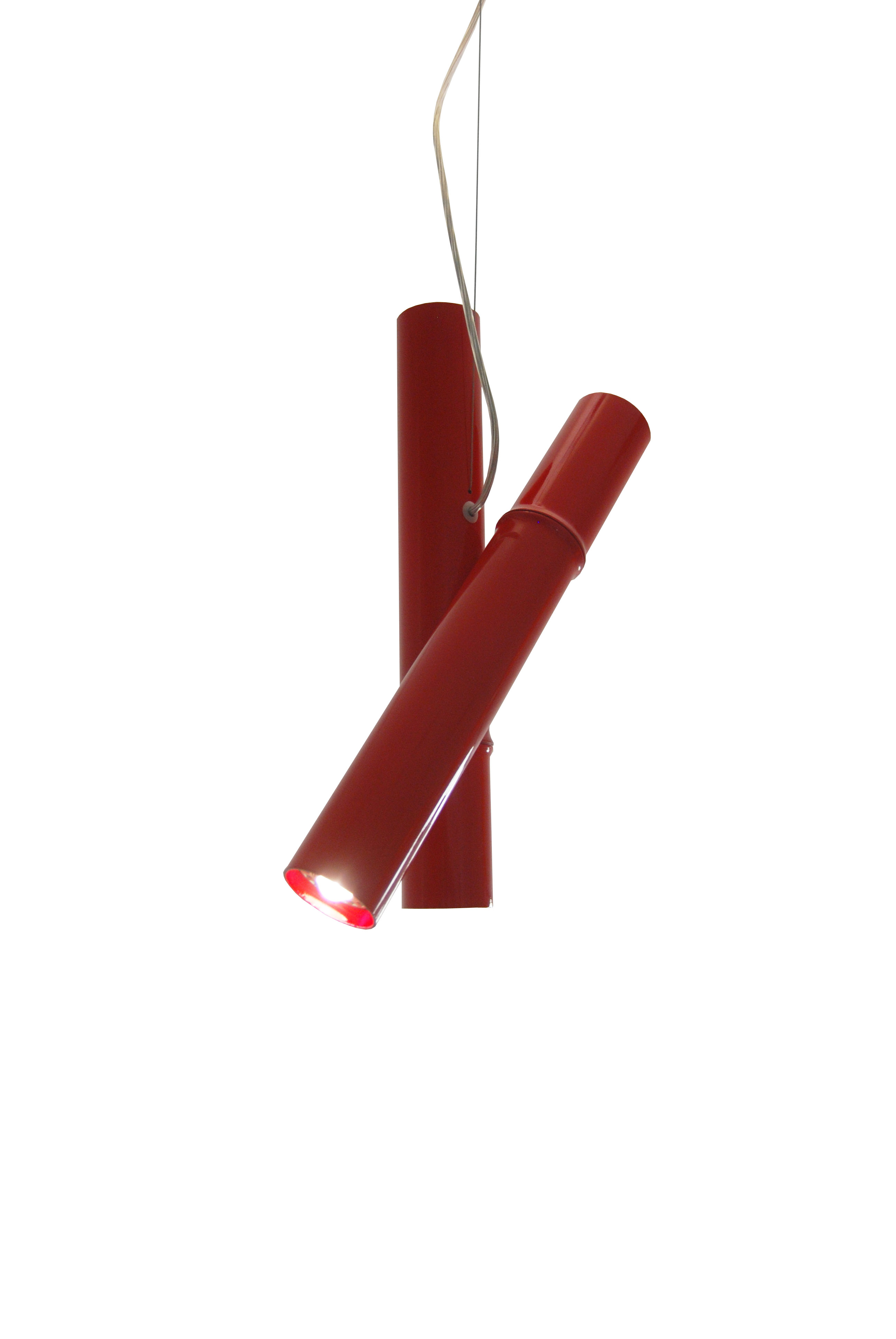 Red decorative modern indoor aluminium alloy pendant lamp (2240S-2) 