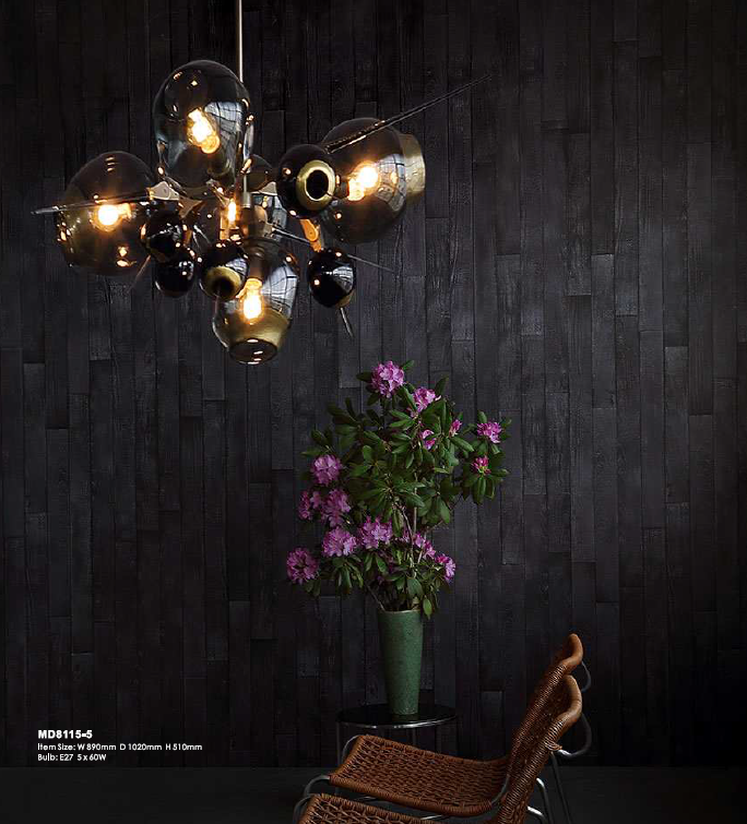 Modern glass pendant lamp decoration (MD8115-5)