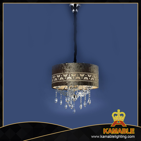 Graceful style modern hotel lobby crystal pendant lights(CL 5281/5 CR+WT )