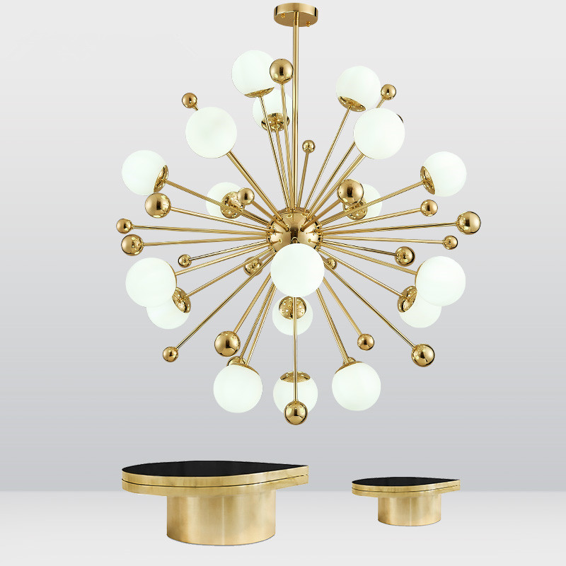 The bulb of Europe type style pendant lamp for meeting room (GD18142P-L18)