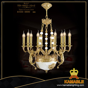 Indoor luxury classical elegant pendant light (TD-0825-12+2)